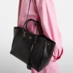 Hamptons Small Leather Tote Bag – Balenciaga