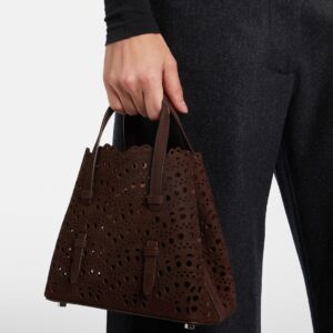 Dark Brown Mina 20 New Vienne Leather Tote Bag