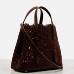 Dark Brown Mina 20 New Vienne Leather Tote Bag