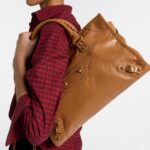 Le City Medium Leather Tote Bag- Balenciaga