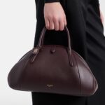 Purse Small leather top-handle bag