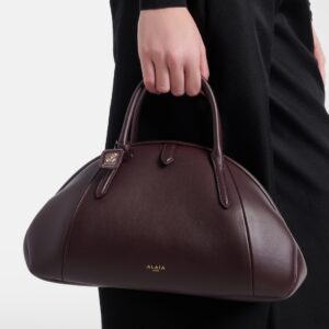 Luxury Alaïa Leather Clutch Bag