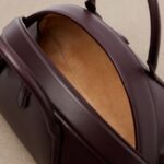 Purse Small leather top-handle bag