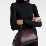 Purse Small leather top-handle bag