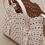 Mina 20 Vienne leather tote bag – Alaïa
