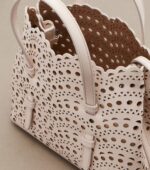 Mina 20 Vienne leather tote bag - Alaïa