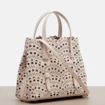 Mina 20 Vienne leather tote bag – Alaïa