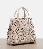 Mina 20 Vienne leather tote bag - Alaïa