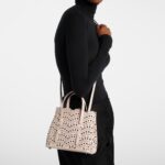 Mina 20 Vienne leather tote bag – Alaïa