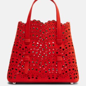 Red Mina 20 Vienne leather Tote Bag