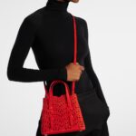 Red Mina 20 Vienne leather Tote Bag