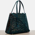 Le Mina 25 Vienne Wave Leather Tote Bag