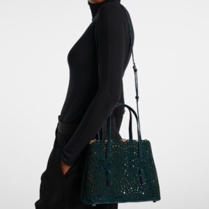 Le Mina 25 Vienne Wave Leather Tote Bag