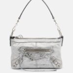 Le City Moto Mini Leather Shoulder Bag- Balenciaga