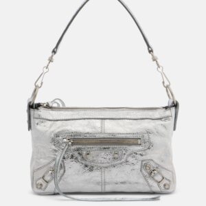 Le City Moto Mini Leather Shoulder Bag- Balenciaga