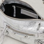 Le City Moto Mini Leather Shoulder Bag- Balenciaga