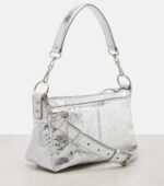 Le City Moto Mini Leather Shoulder Bag- Balenciaga
