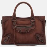 Le City Small Suede Tote Bag – Balenciaga