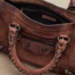 Le City Small Suede Tote Bag – Balenciaga