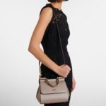 Dolce & Gabbana Sicily Small Luxe Leather Shoulder Bag – Fango Brown