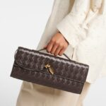Brown Intrecciato Leather Clutch – Bottega Veneta