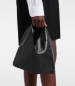 The Row Bindle Small Premium Leather Tote Bag – Black Pld