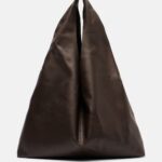 The Row New Bindle Soft Leather Shoulder Bag – Dark Brown Ans