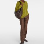 The Row New Bindle Soft Leather Shoulder Bag – Dark Brown Ans