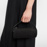The Row ’90s Premium Leather Shoulder Bag – Black Ans