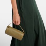 The Row Round 90’s Classic Leather Tote Bag – Sage Ans