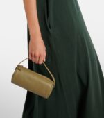 The Row Round 90’s Classic Leather Tote Bag – Sage Ans