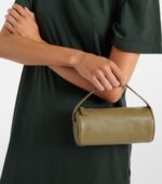 The Row Round 90’s Classic Leather Tote Bag – Sage Ans