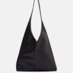The Row Bindle Small Everyday Leather Shoulder Bag – Black Ans