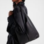 The Row Bindle Small Everyday Leather Shoulder Bag – Black Ans