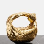 Jodie Intrecciato Metallic Leather Tote Bag in Gold – Bottega Veneta