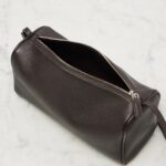 The Row ’90s Premium Leather Shoulder Bag – Ebony Brown Ans