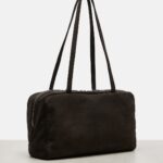 The Row Astra Italian Leather Tote Bag – Ebony Brown Ans