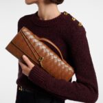 Intrecciato Leather Clutch Brown – Bottega Veneta