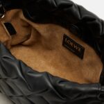 The Row Round 90s Elegant Suede Tote – Dark Aniline Ans