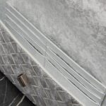 Andiamo Intrecciato Metallic Leather Clutch Silver – Bottega Veneta