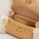 Dolce & Gabbana My Sicily Small Suede Bag – Cammello Nudo Beige