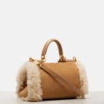 Dolce & Gabbana My Sicily Small Suede Bag – Cammello Nudo Beige