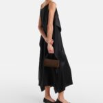 The Row ’90s Premium Leather Top-Handle Bag – Mocha Ans