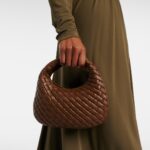 Baby Veneta Leather Top-Handle Bag in Brown – Bottega Veneta