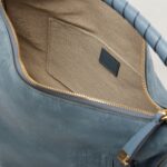 Chloé Marcie Medium Suede Shoulder Bag – Ocean Blue