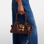 Chloé Paddington Leather Handbag – Crafty Brown Gold Padlock