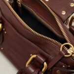 Chloé Paddington Leather Handbag – Crafty Brown Gold Padlock