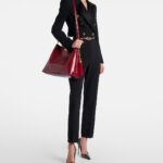 Dolce & Gabbana Vittoria Large Luxe Leather Shoulder Bag – Tono Rosso Scuro Red