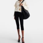 Chloé Balloon Medium Designer Leather Bag – Ivory Glow with Gold Accents