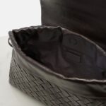 Giorno Intrecciato Leather Shoulder Bag in Brown – Bottega Veneta